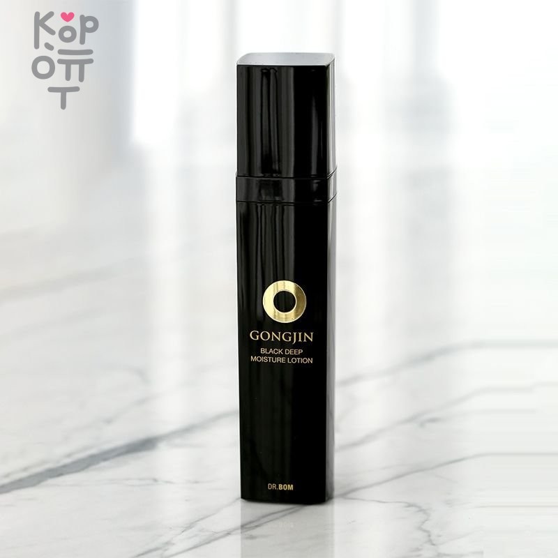 DR.BOM GONGJIN BLACK MOISTURE LOTION Интенсивно увлажняющий лосьон для лица 100мл. Для нормальной и сухой кожи, купить с доставкой на дом фото 1 — Корейские товары для всей семьи(КорОпт)