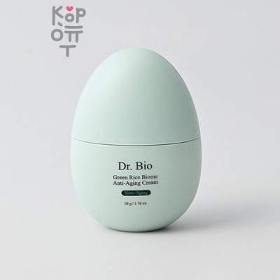DR.BIO Green Rice Biome Anti-Aging Cream - Осветляющий крем с экстрактом зеленого риса с омолаживающим действием 50 г