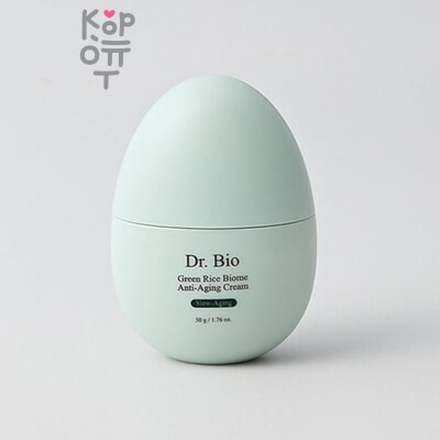 DR.BIO Green Rice Biome Anti-Aging Cream - Осветляющий крем с экстрактом зеленого риса с омолаживающим действием 50 г