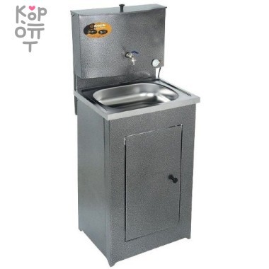 Умывальник дачный с подогревом &quot;Люкс&quot; ВИХРЬ, нержавеющая мойка, цвет серебро — Корейские товары для всей семьи(КорОпт)