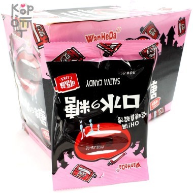 Кислая карамель WanHeDa Saliva Candy - со вкусом Кока Колы — Корейские товары для всей семьи(КорОпт)