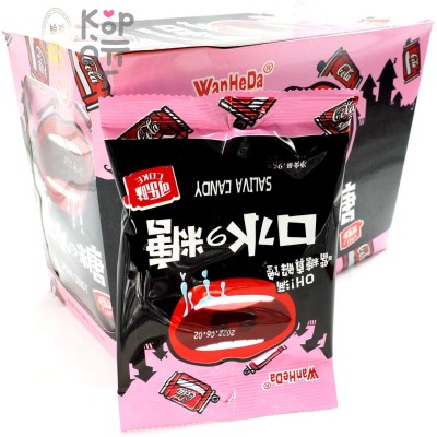 Кислая карамель WanHeDa Saliva Candy - со вкусом Кока Колы