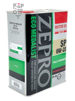 IDEMITSU ZEPRO ECO MEDALIST FS SP/GF-6A 0W20 - Моторное масло