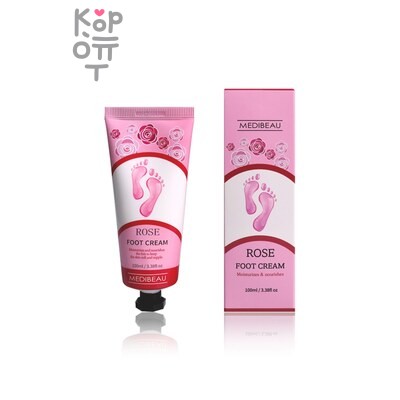 Крем, для ног Роза/Rose Foot Cream, Juno