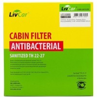 LIVCAR Cabin Air Filter LCT111/22032S - Салонный фильтр с антибактериальным составом для TOYOTA, антибактериальный