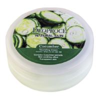 Deoproce Natural Skin Nourishing Cream, 100 г: Milk Cucumber, Cucumber, Snail