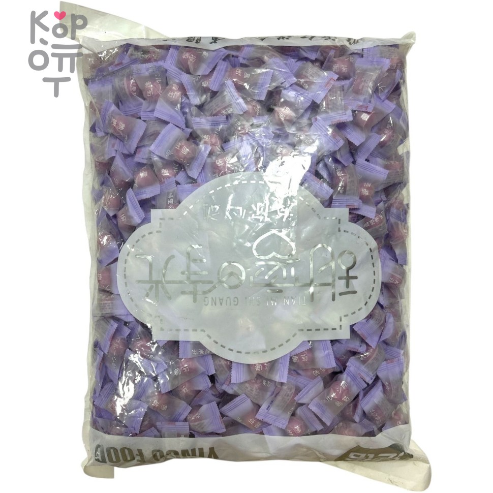 Карамель Yinuo карамель офисная, виноград, 2,5кг, купить с доставкой на дом фото 1 — Корейские товары для всей семьи(КорОпт)