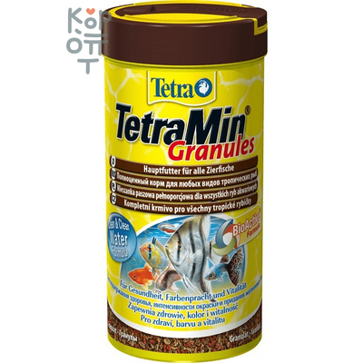 TetraMin Granules корм для всех видов рыб в гранулах