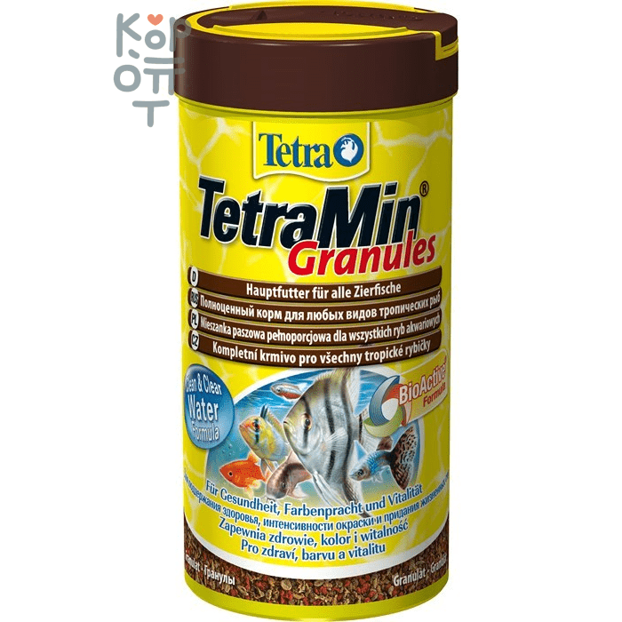 TetraMin Granules корм для всех видов рыб в гранулах