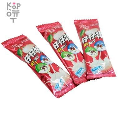 Леденец на палочке Zaizai Личи со сливками 100% — Корейские товары для всей семьи(КорОпт)