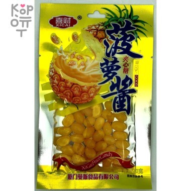 Мармелад XiCai FruitCandy с Ананасовым джемом &mdash; Корейские товары для всей семьи(КорОпт)