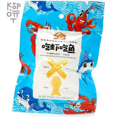 Чипсы Вкус императора Wei Zi Huang 味 滋 皇 - Чипсы Королевские креветки и рыба
