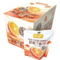 Мармелад Huito Sour Sugar Gummies с натуральным вкусом Винограда и кислым сахаром