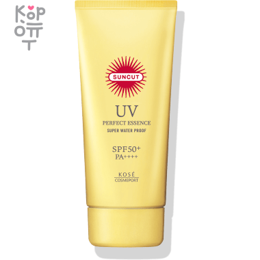 KOSE SOFTYMO Suncut UV Essence - Суперводостойкая смягчающая солнцезащитная эссенция для лица и тела SPF 50+ PA++++. &mdash; Корейские товары для всей семьи(КорОпт)