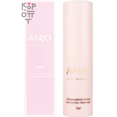 Anjo Professional Whitening Multi-Balm - Мультибальзам двойного действия отбеливающий и против морщин 9 гр