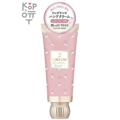 KOSE - Глубокоувлажняющее и создающее защитную вуаль парфюмированное крем-масло "Fortune" для рук и ногтей "Волшебный пион" 60гр.