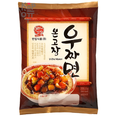 Удон Hanil Food U-Zha Myeon (Jjajang Myeon) с соусом чаджан, 200,5гр.