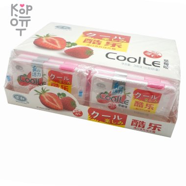 Драже Холодок WanHeDa Cooile со вкусом Клубники — Корейские товары для всей семьи(КорОпт)
