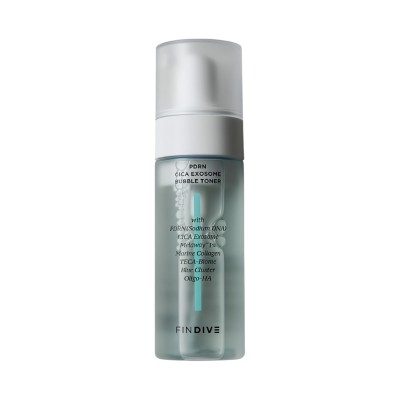 PDRN Cica Exosome Bubble Toner — Пузырьковый тонер для лица с ПДРН, 150 мл