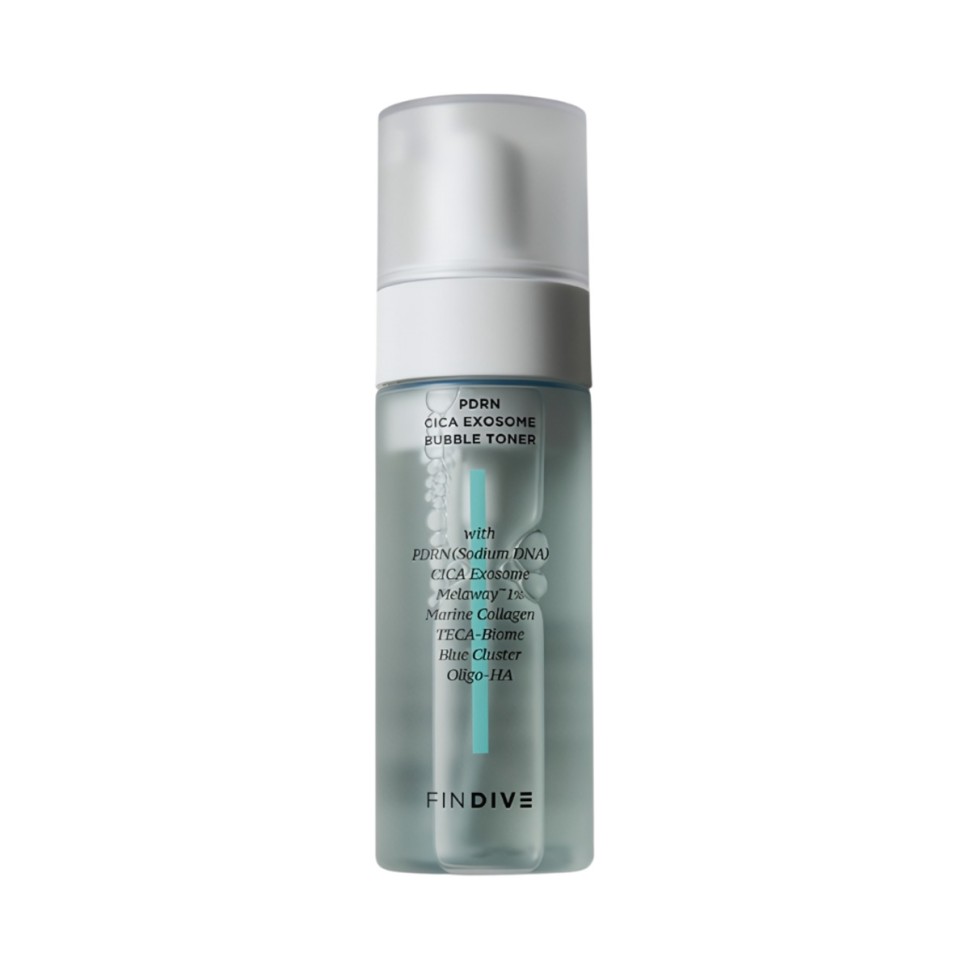 PDRN Cica Exosome Bubble Toner — Пузырьковый тонер для лица с ПДРН, 150 мл