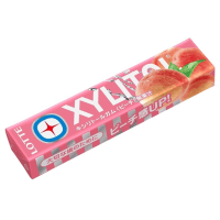 Lotte Xylitol - Резинка жевательная Персик 21гр.