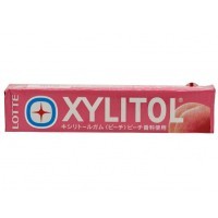 Lotte Xylitol - Резинка жевательная Персик 21гр.