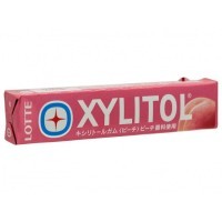 Lotte Xylitol - Резинка жевательная Персик 21гр.