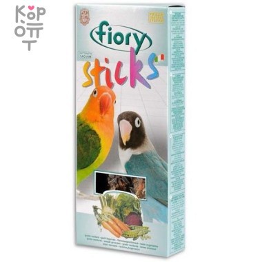FIORY палочки для средних попугаев Sticks с овощами 2х60 г &mdash; Корейские товары для всей семьи(КорОпт)