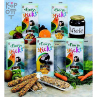 FIORY палочки для средних попугаев Sticks с овощами 2х60 г