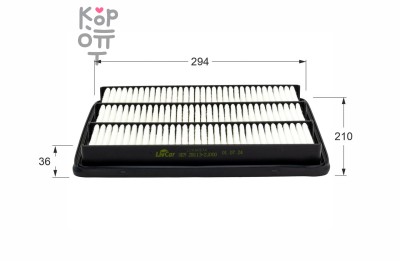 LIVCAR AIR FILTER LCK0067A / Воздушный фильтр