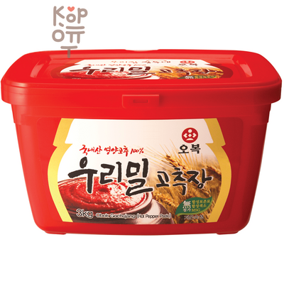 Obok Korean Wheat Red Pepper Paste - Корейская острая перцовая паста Кочудян (Кочуджянг), "ОБОК"
