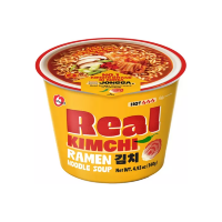 O'Food Real Kimchi Hot Ramen Noodle Soup Лапша со вкусом кимчи, острая, 122гр
