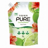 Pigeon Pure Virgin Mojito Гель для мытья посуды с ароматом Девственный Мохито