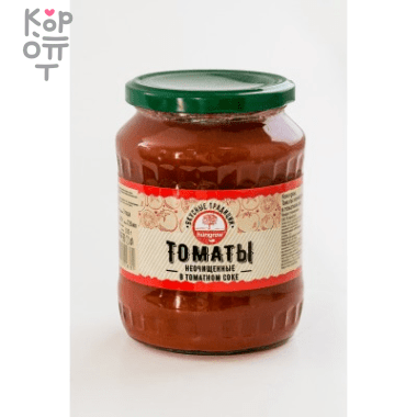 Томаты неочищенные в томатном соке, Hungrow, 680гр. — Корейские товары для всей семьи(КорОпт)