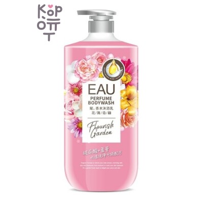 EAU Perfume Bodywash — парфюмированный гель для душа, аромат Flourish Garden, 1 л