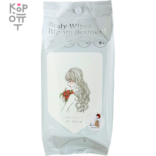 MISERA Освежающие влажные салфетки с ароматом Цветущего Букета 36шт., купить с доставкой на дом фото 1 — Корейские товары для всей семьи(КорОпт)