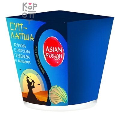 Asian Fusion Суп-лапша Фунчоза с морским гребешком и овощами, 72 г