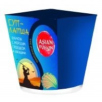 Суп-лапша Фунчоза с морским гребешком и овощами, Asian Fusion, 72г