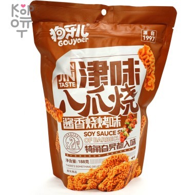 Чипсы Gouyaer Octopus Roast с ароматным соусом и вкусом Барбекю, 188гр. — Корейские товары для всей семьи(КорОпт)