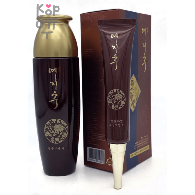 Bergamo Yezihu Skin Toner + Yezihu Moisture Essence - Тонер + эссенция с экстрактом красного Женьшеня, 150мл. + 40мл. 