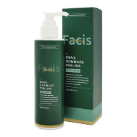 Jigott Facis Snail Gommage Peeling - Мягкая пилинг-скатка для лица с муцином улитки, 200 мл