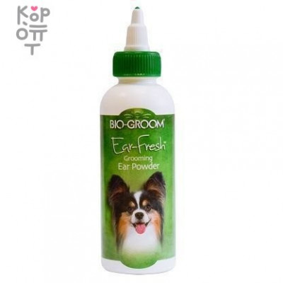 Bio-Groom Ear Fresh - Пудра для ухода за ушами собак и кошек, 24 г