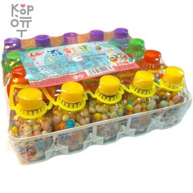 Карамель Colour Beans Цветные карамельные бобы, со вкусом фруктов — Корейские товары для всей семьи(КорОпт)