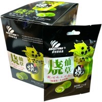 Конфеты мягкие Haoliyuan Bubble Tea Mochi с жидким центром и вкусом Бабл Чая Матча