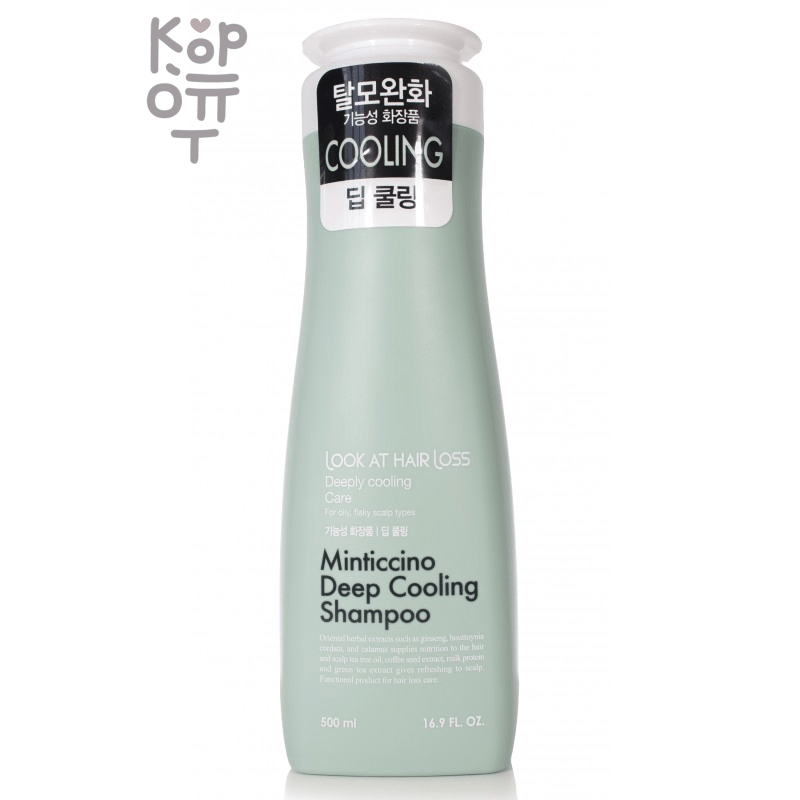 Daeng Gi Meo Ri Minticcino Deep Cooling Shampoo - Охлаждающий шампунь для жирной кожи головы 500 мл