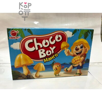 Orion Choco Boy Mango - Печенье Чоко Бой Манго, 45 г