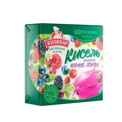 Кулинар — Forest Berry Kissel — Кисель «Лесная ягода» — 220 г — коробка 36 шт