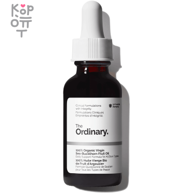 The Ordinary 100% Organic Virgin Sea-Buckthorn Fruit Oil - Облепиховое масло 30мл. — Корейские товары для всей семьи(КорОпт)