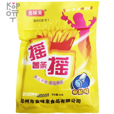 Чипсы картофель фри со специями острые Jin WeiLai, 20гр. &mdash; Корейские товары для всей семьи(КорОпт)