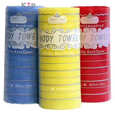 Clean Wrap Shower Towel - Мочалка полотенце "Радуга" 29 × 100 см